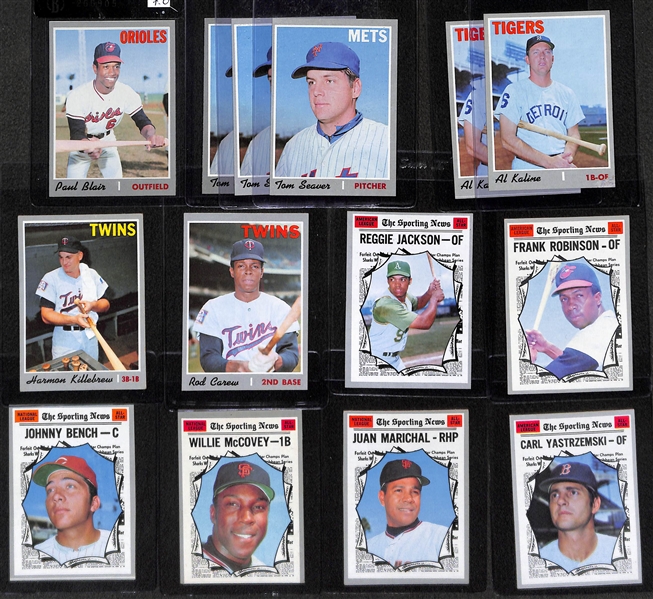Lot of 750+ 1970 Topps Baseball Cards w. Seaver - Pack Fresh Cards!
